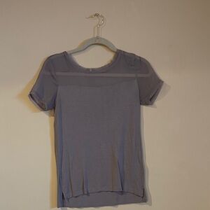 H&M Lavender Short Sleeve Tee